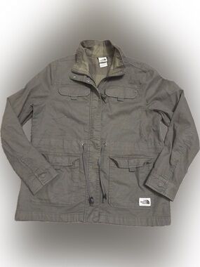 The North Face Urban Utility Jacket Womens Large New Taupe